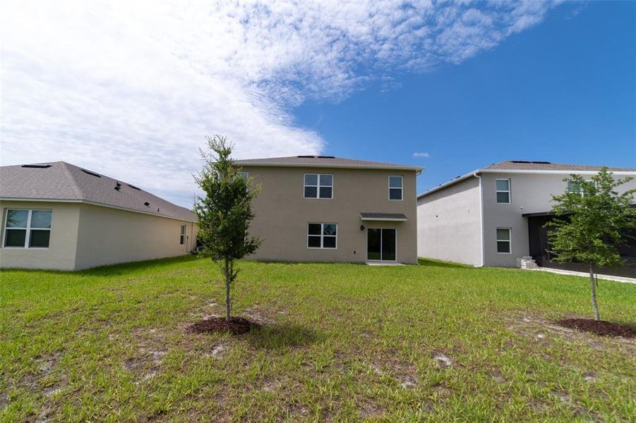 Exterior details and patio area of a home in , Harmony (Image 34).