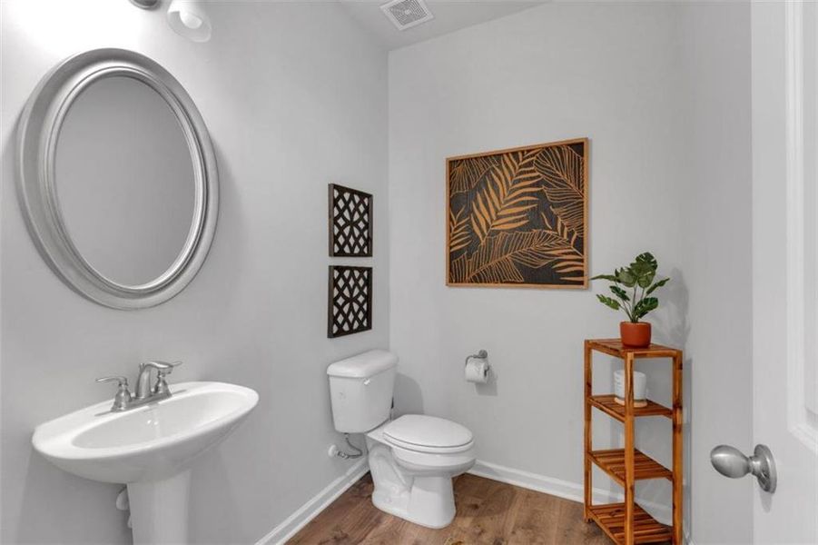 Furnished interior view inside a new home in Park Center Pointe, Austell (Image 9).