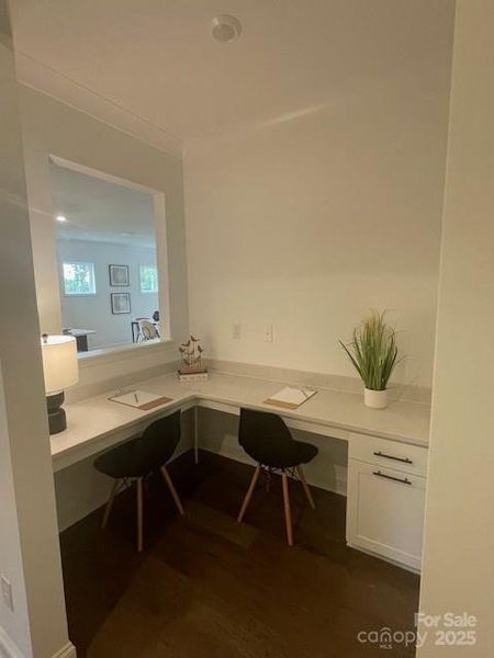 Planning Center Desk Area