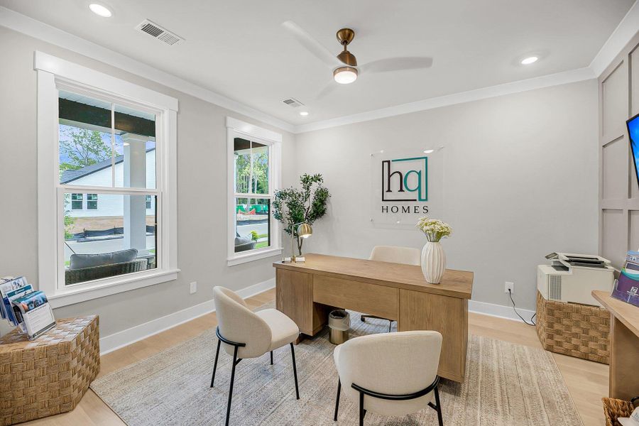 Furnished interior view inside a new home in Indigo Place, North Charleston (Image 27). Furnished interior view inside a new home in Indigo Place, North Charleston (Image 27).