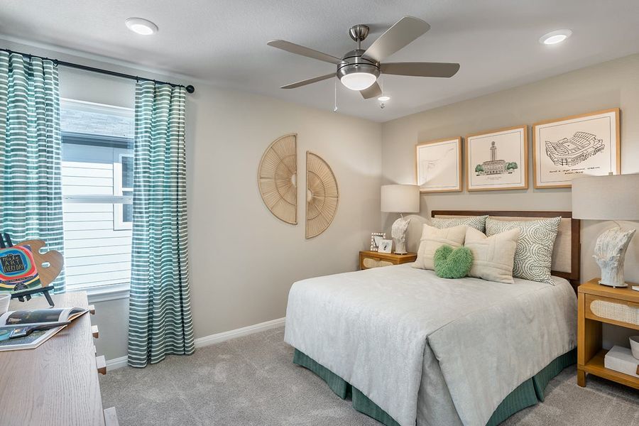 Furnished interior view inside a new home in Lisso, Pflugerville (Image 13). Furnished interior view inside a new home in Lisso, Pflugerville (Image 13).