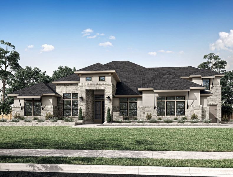 Image 4 representing the Meritage by Tri Pointe Homes in Legacy Grove, Montgomery, TX.