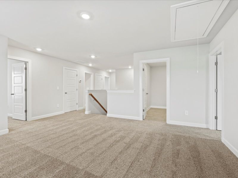 Spacious, unfurnished interior of a new home in The Farm at Wells Creek - Signature Collection, Gray Court (Image 23). Spacious, unfurnished interior of a new home in The Farm at Wells Creek - Signature Collection, Gray Court (Image 23).