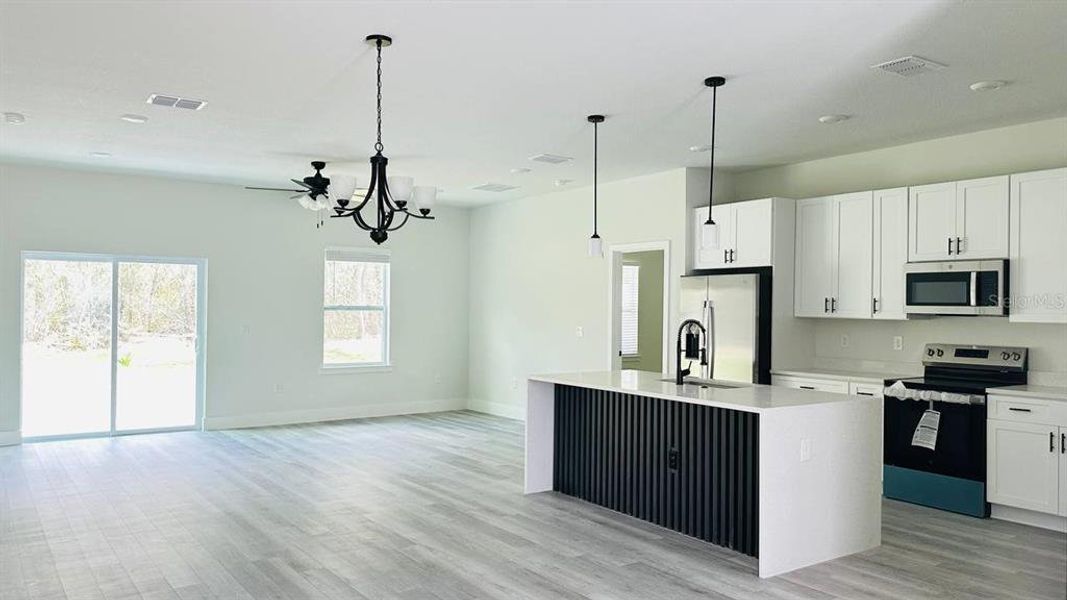 Furnished interior view inside a new home in , Ocala (Image 9).