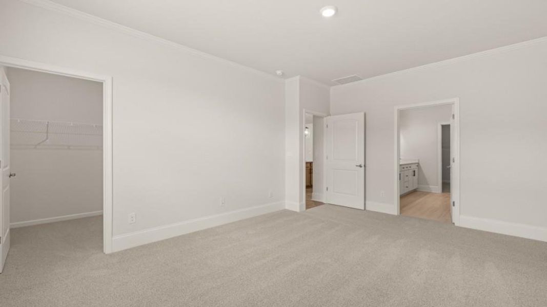 Spacious, unfurnished interior of a new home in Hamptons at Riverwood North, Dallas (Image 17). Spacious, unfurnished interior of a new home in Hamptons at Riverwood North, Dallas (Image 17).