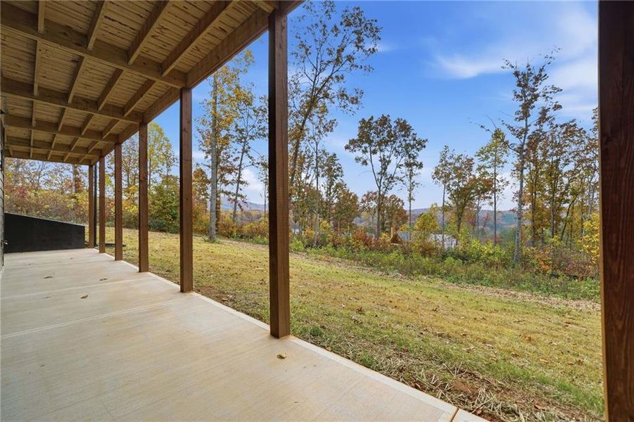 Exterior details and patio area of a home in , Jasper (Image 3).