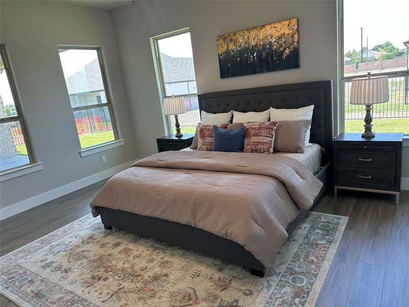 Furnished interior view inside a new home in , Little Elm (Image 7).