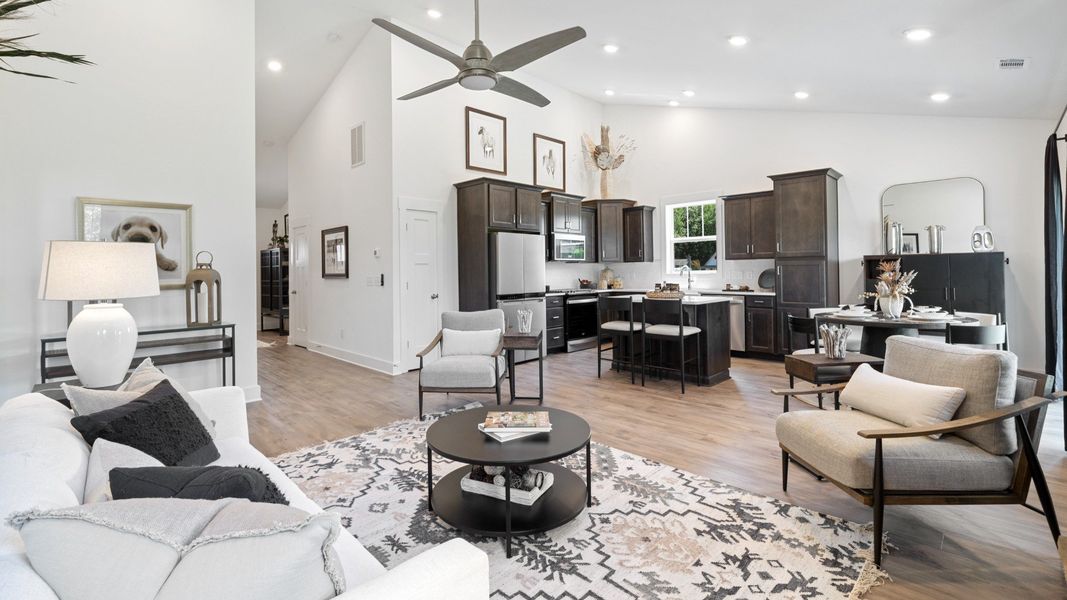 Representative furnished interior of a home built from the Parker by DRB Homes in The Reserve at Livingston Park, Easley (Image 10). Representative furnished interior of a home built from the Parker by DRB Homes in The Reserve at Livingston Park, Easley (Image 10).