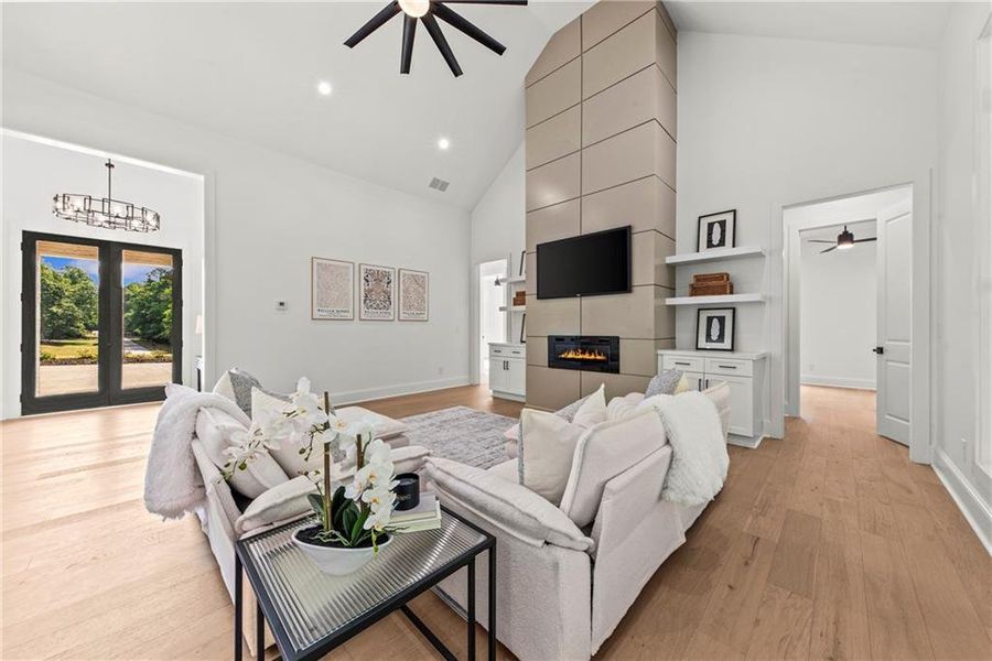 Furnished interior view inside a new home in , Greensboro (Image 35).