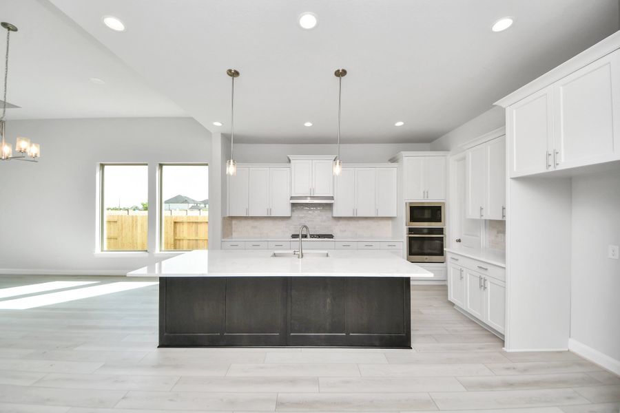 Representative furnished interior of a home built from the Cade by Risewell Homes in Marvida, Cypress (Image 5).