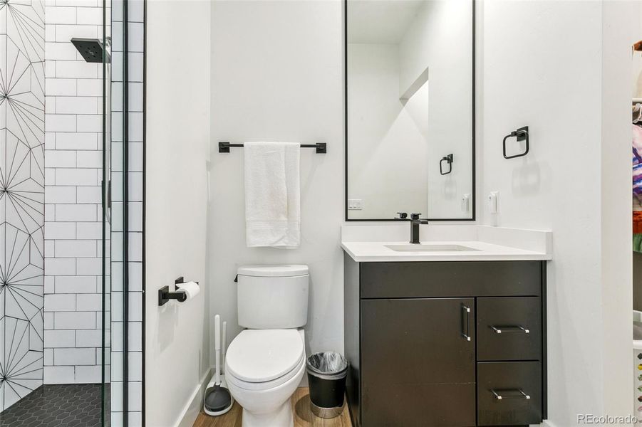 3/4 bathroom