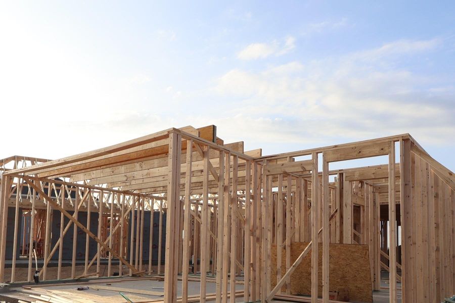 Two-story home with 4 bedrooms, 2.5 baths and 2 car garage