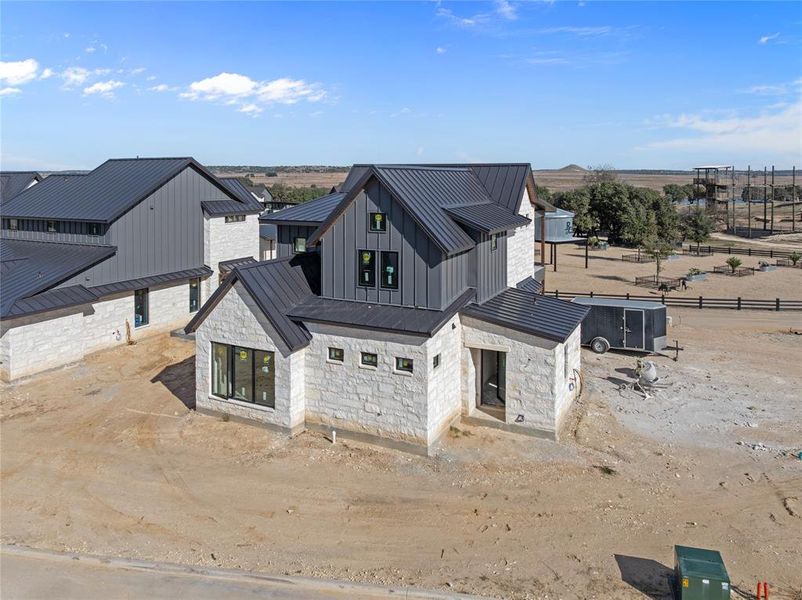 In-progress construction of a new home in , Iredell, TX (Image 8).