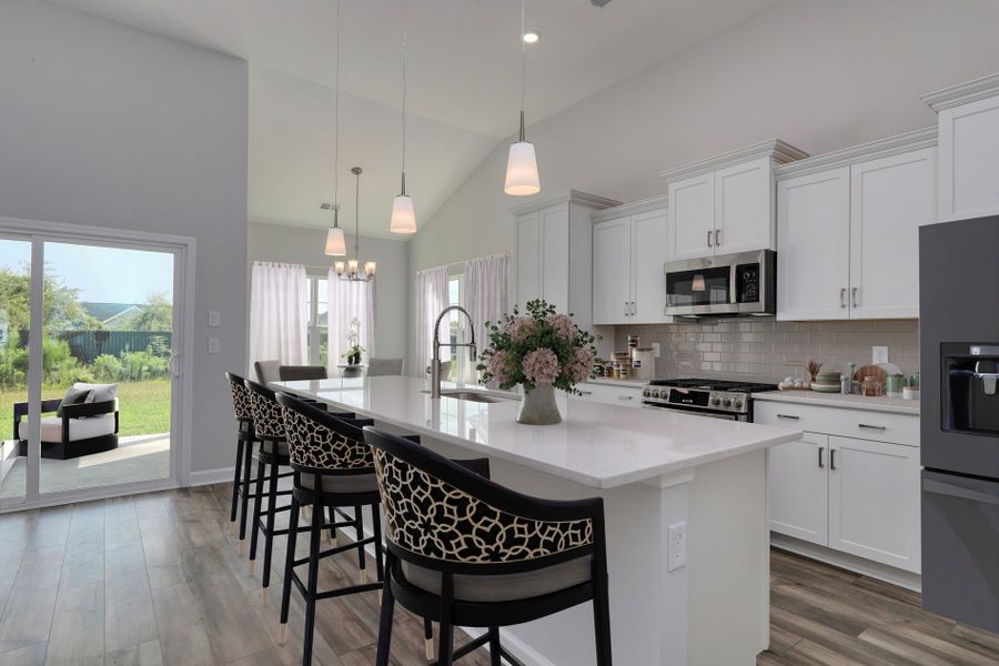 Representative furnished interior of a home built from the Allerton - Premier Collection by Mungo Homes in Arcadia, Myrtle Beach (Image 4).