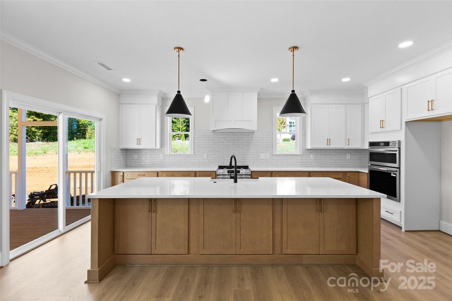 Furnished interior view inside a new home in , Advance (Image 5).