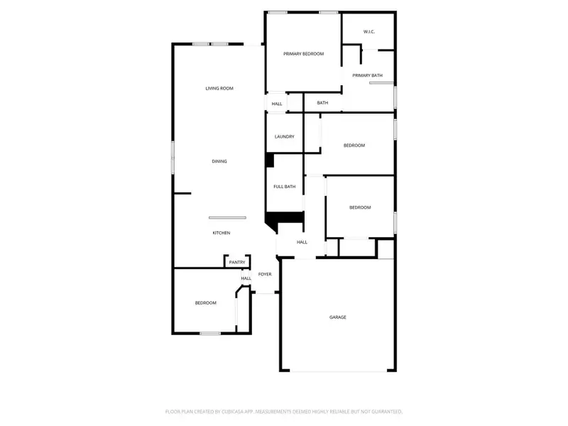 4 bedrooms, 2 bathrooms, and over 1,800 square feet of living space
