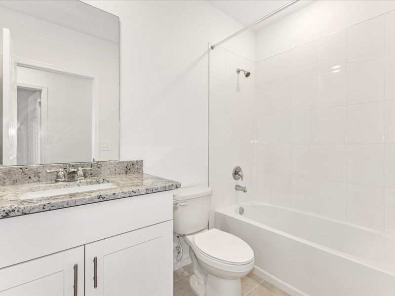 Bathroom in the Daphne floorplan at 2930 Sunstar Drive in The Reserve at Twin Lakes