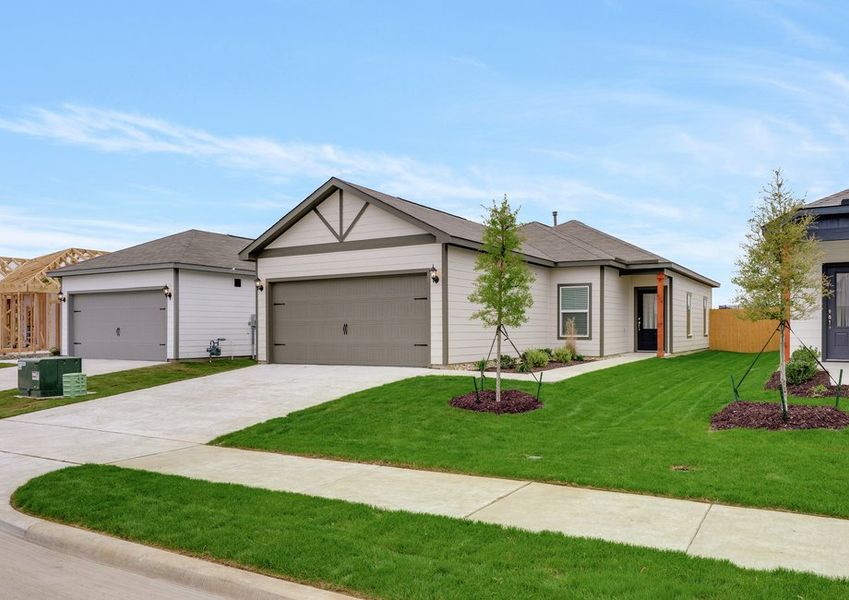 The Atticus has an attached two-car garage. The Atticus has an attached two-car garage.