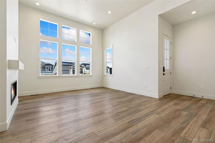 Spacious, unfurnished interior of a new home in Villa Collection, Fort Collins (Image 13). Spacious, unfurnished interior of a new home in Villa Collection, Fort Collins (Image 13).