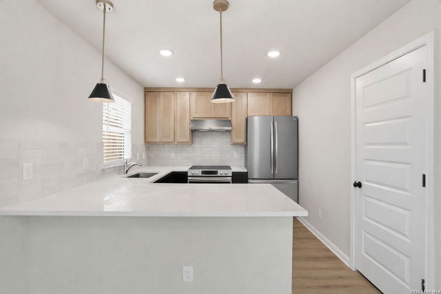 Furnished interior view inside a new home in , San Antonio (Image 5). Furnished interior view inside a new home in , San Antonio (Image 5).