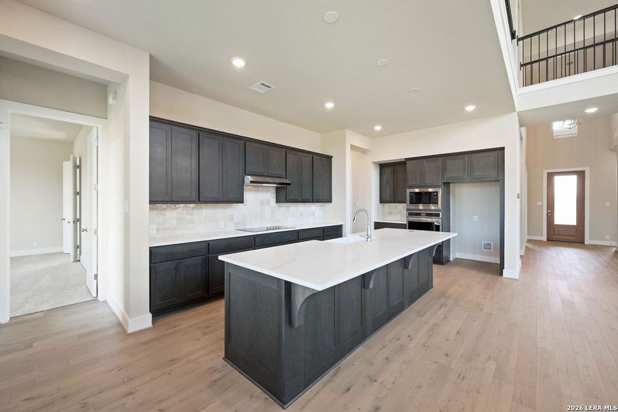 Furnished interior view inside a new home in Alsatian Oaks, Castroville (Image 9). Furnished interior view inside a new home in Alsatian Oaks, Castroville (Image 9).