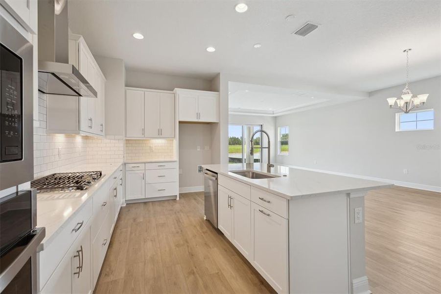 Furnished interior view inside a new home in Two Rivers, Zephyrhills (Image 9).