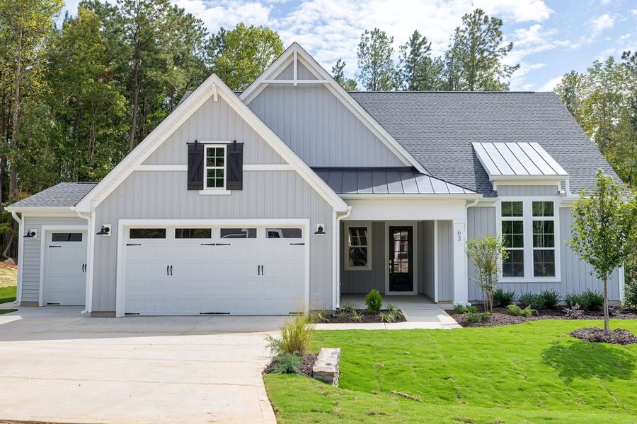 Representative exterior photo of a completed home built from the The Bradley by RobuckHomes in Baylee Ridge, Selma, NC (Image 50). Representative exterior photo of a completed home built from the The Bradley by RobuckHomes in Baylee Ridge, Selma, NC (Image 50).
