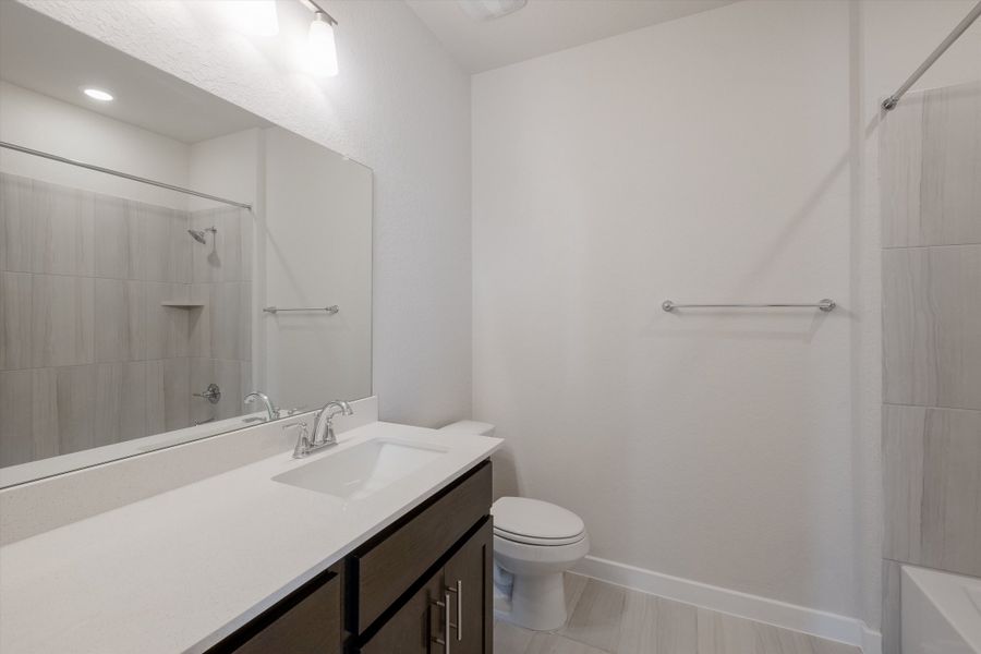 Furnished interior view inside a new home in Veramendi, New Braunfels (Image 10). Furnished interior view inside a new home in Veramendi, New Braunfels (Image 10).