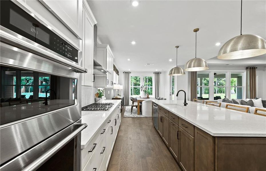 Furnished interior view inside a new home in , Villa Rica (Image 15). Furnished interior view inside a new home in , Villa Rica (Image 15).