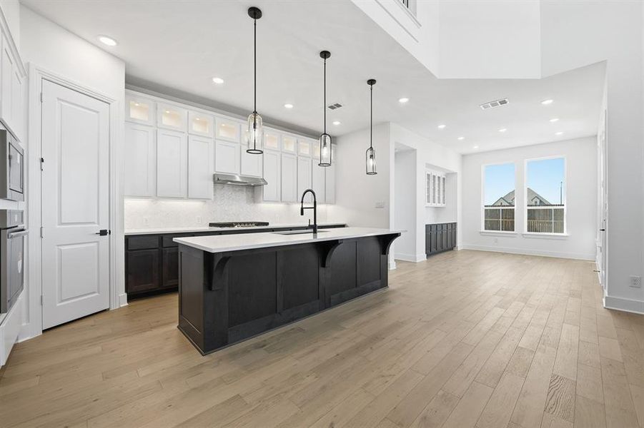 Furnished interior view inside a new home in Tavolo Park, Fort Worth (Image 11).