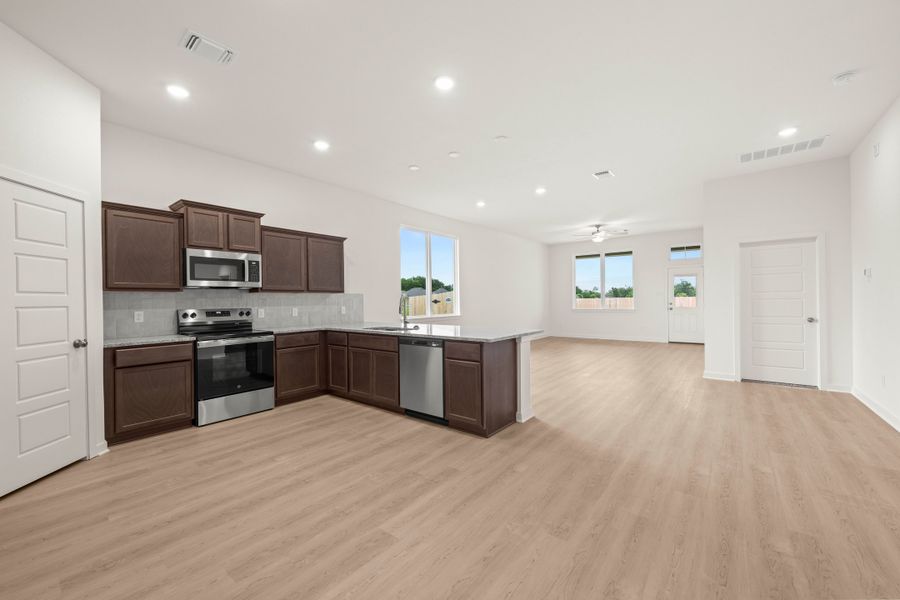 Furnished interior view inside a new home in Adaline Crossing, McGregor (Image 7).