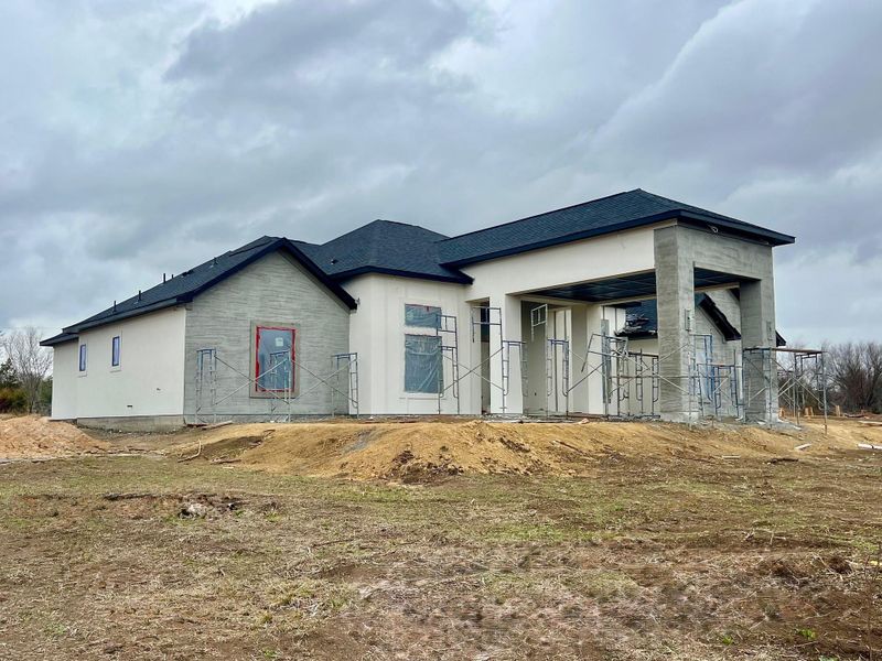 In-progress construction of a new home in , Washington, TX (Image 6).