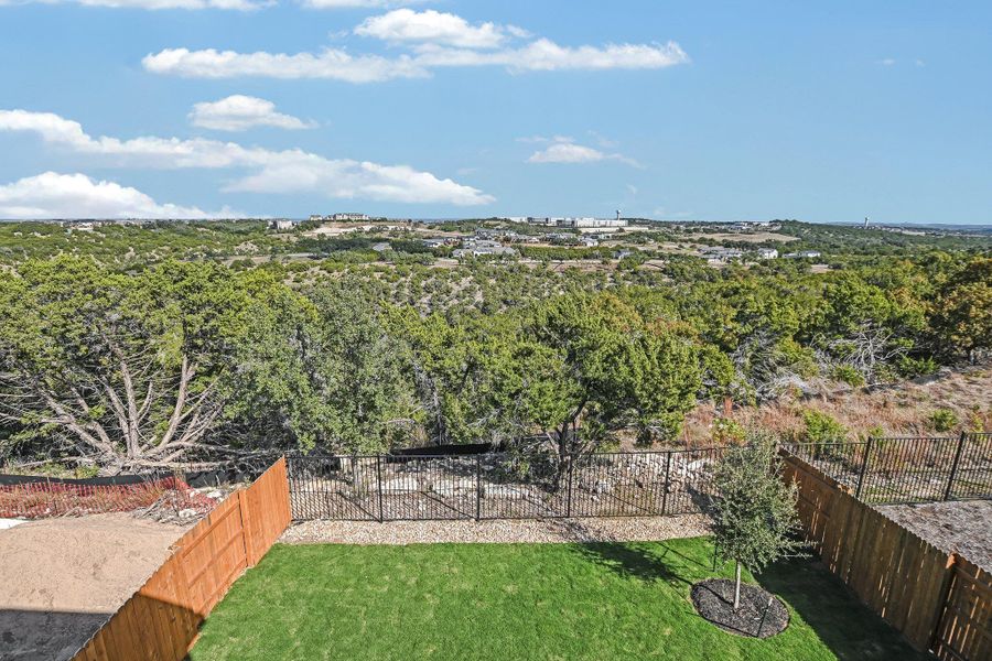 View Of Backyard View Of Backyard