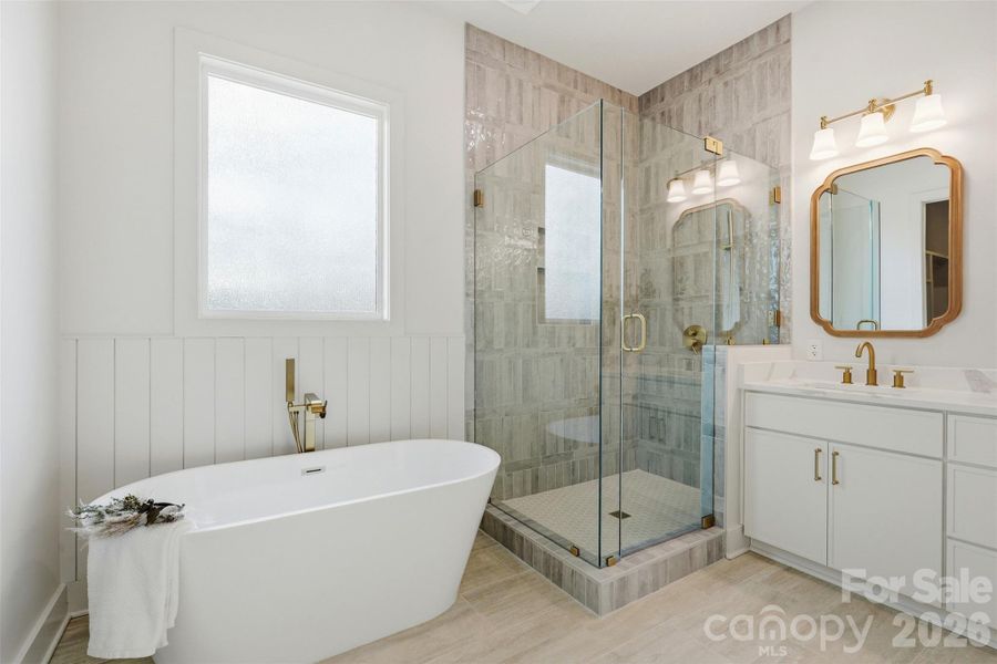 Furnished interior view inside a new home in , Maiden (Image 7).