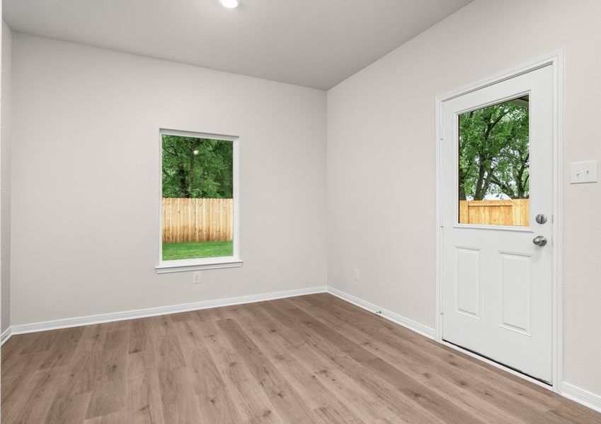 The dining room of the Sabine has large windows. The dining room of the Sabine has large windows.