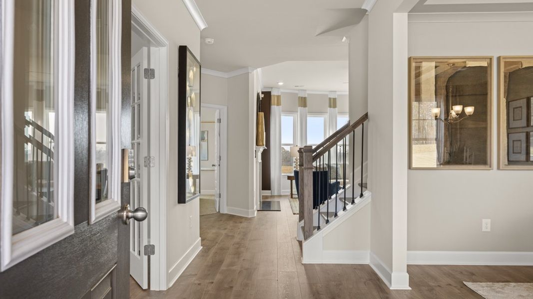 Image 42 representing the Savannah by D.R. Horton in Evergreen Crossing, Locust Grove, GA.