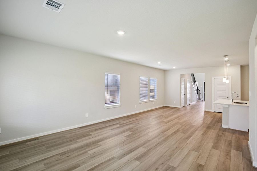 Photo is not of the actual home, but is an inspirational photo of builder’s model home and may depict options, furnishings, and/or decorator features that are not included