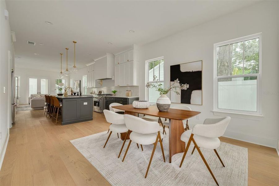 Furnished interior view inside a new home in , St. Petersburg (Image 7).