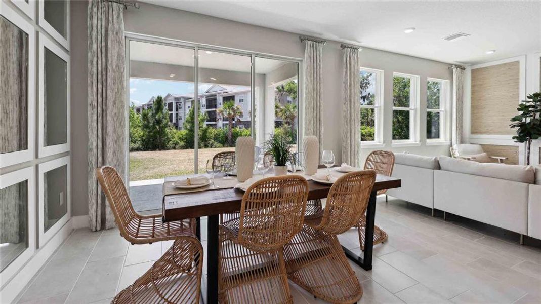 Furnished interior view inside a new home in Waterford, Brooksville (Image 7).