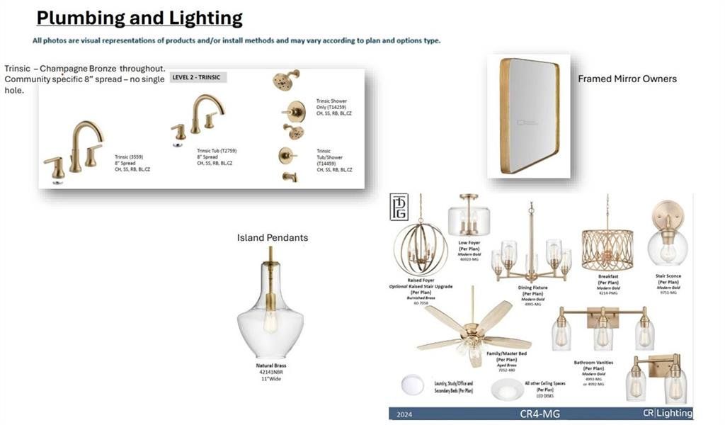 Sample of building materials used in homes in Waterhaven Single Family, Cumming (Image 32).