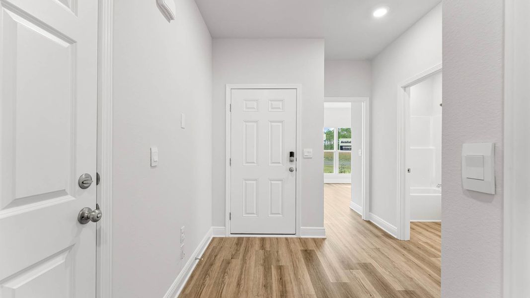 Spacious, unfurnished interior of a new home in Pine Creek and Heron Walk, Port Saint Joe (Image 13). Spacious, unfurnished interior of a new home in Pine Creek and Heron Walk, Port Saint Joe (Image 13).