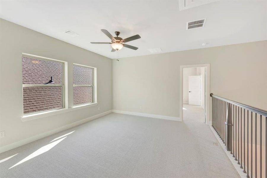 Spacious, unfurnished interior of a new home in South Pointe  Cottage Series, Mansfield (Image 23).