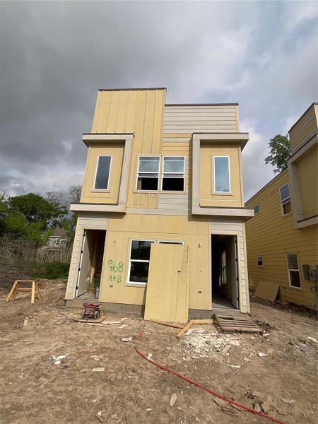 In-progress construction of a new home in , Houston, TX (Image 24).