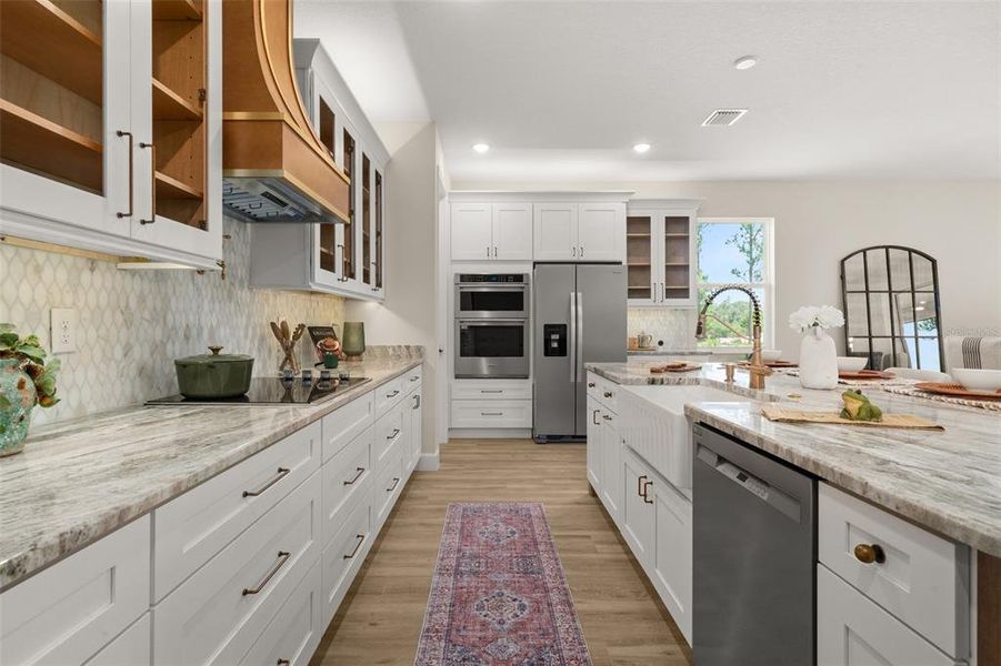 Furnished interior view inside a new home in , Sebring (Image 8).