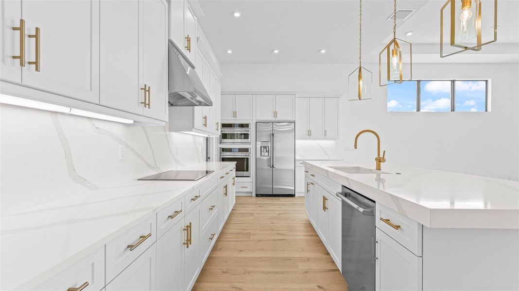 Furnished interior view inside a new home in , Port St. Lucie (Image 9).