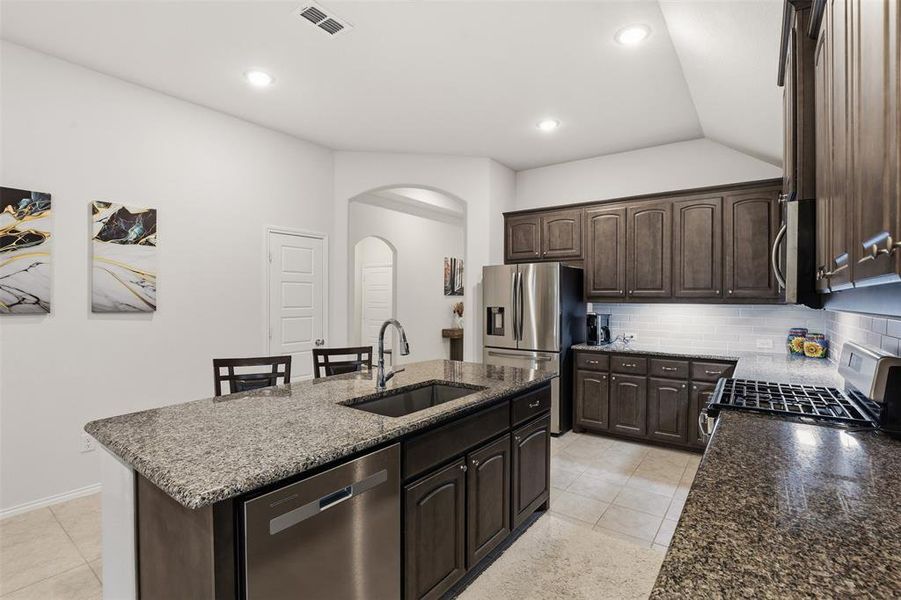 Furnished interior view inside a new home in Chisholm Hills, Cleburne (Image 5).