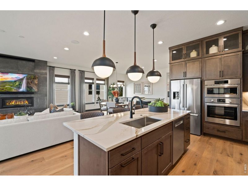 Furnished interior view inside a new home in , Fort Collins (Image 14).
