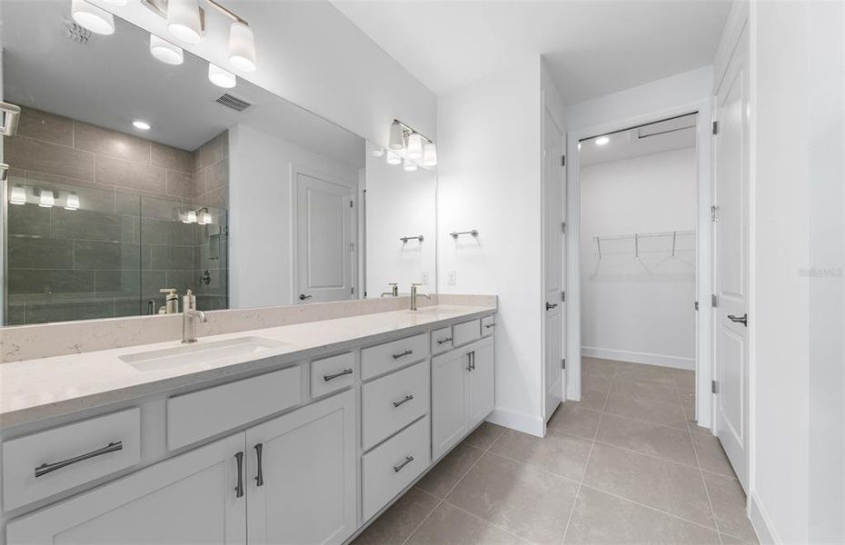 Furnished interior view inside a new home in Shores at Stillwater, Englewood (Image 10).