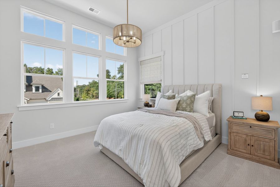 Representative furnished interior of a home built from the Laguna Sur by Classica Homes in Enclave at McKee, Charlotte (Image 64).