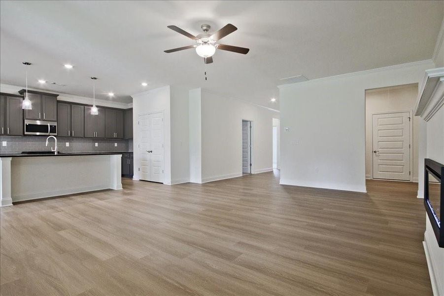 Spacious, unfurnished interior of a new home in Cooper's Walk, Loganville (Image 30).